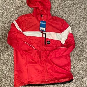 NWT Men’s Brooks LSD Lite III Jacket Red/White